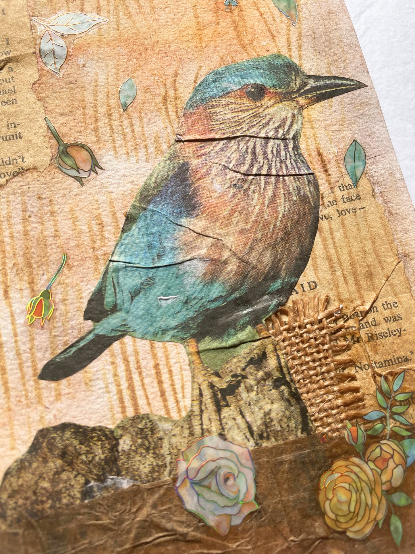 Blue Bird on a Branch