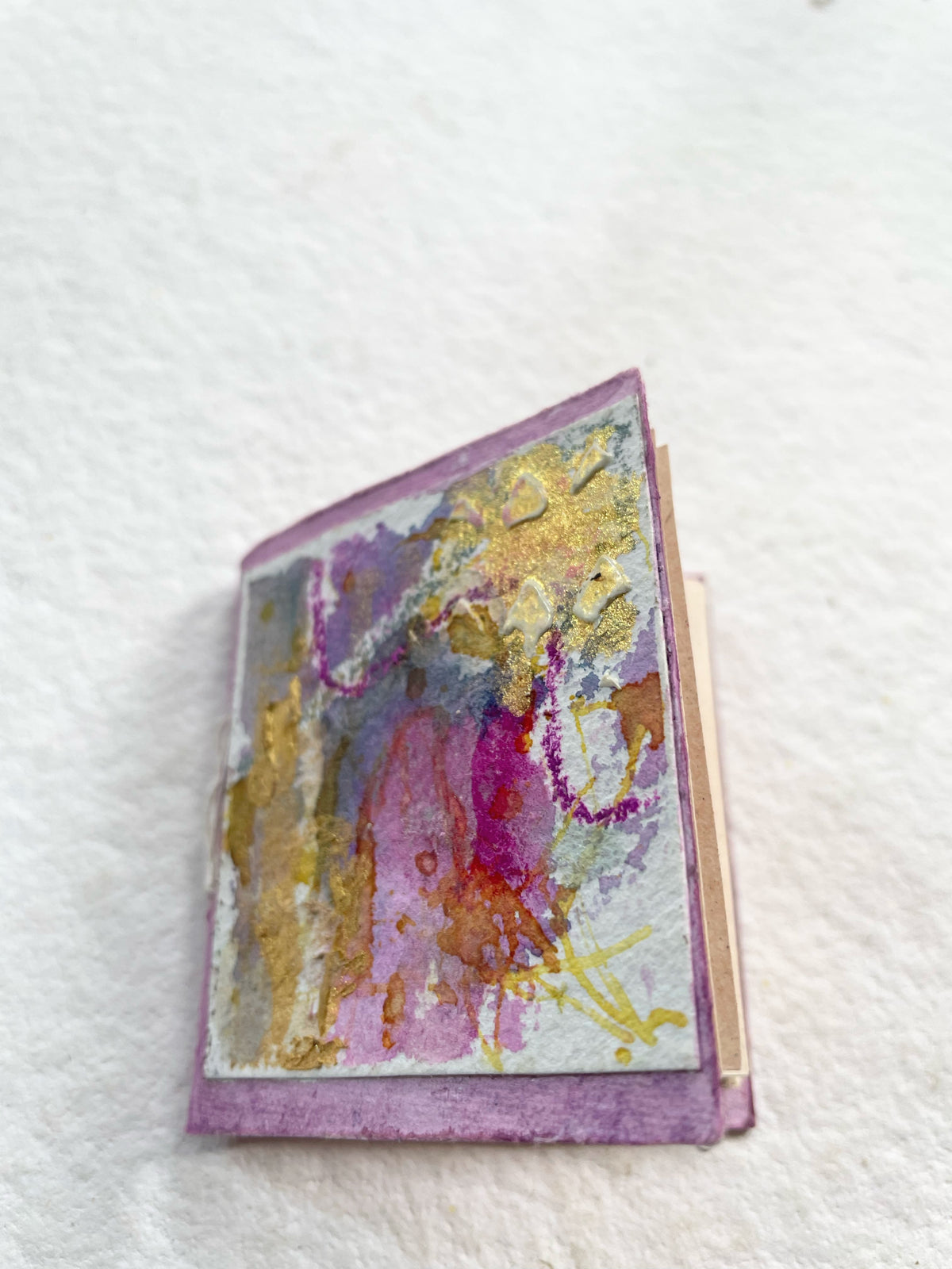 Purple Keychain Notebook
